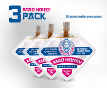Load image into Gallery viewer, Mad Honey Pouch 3-Pack