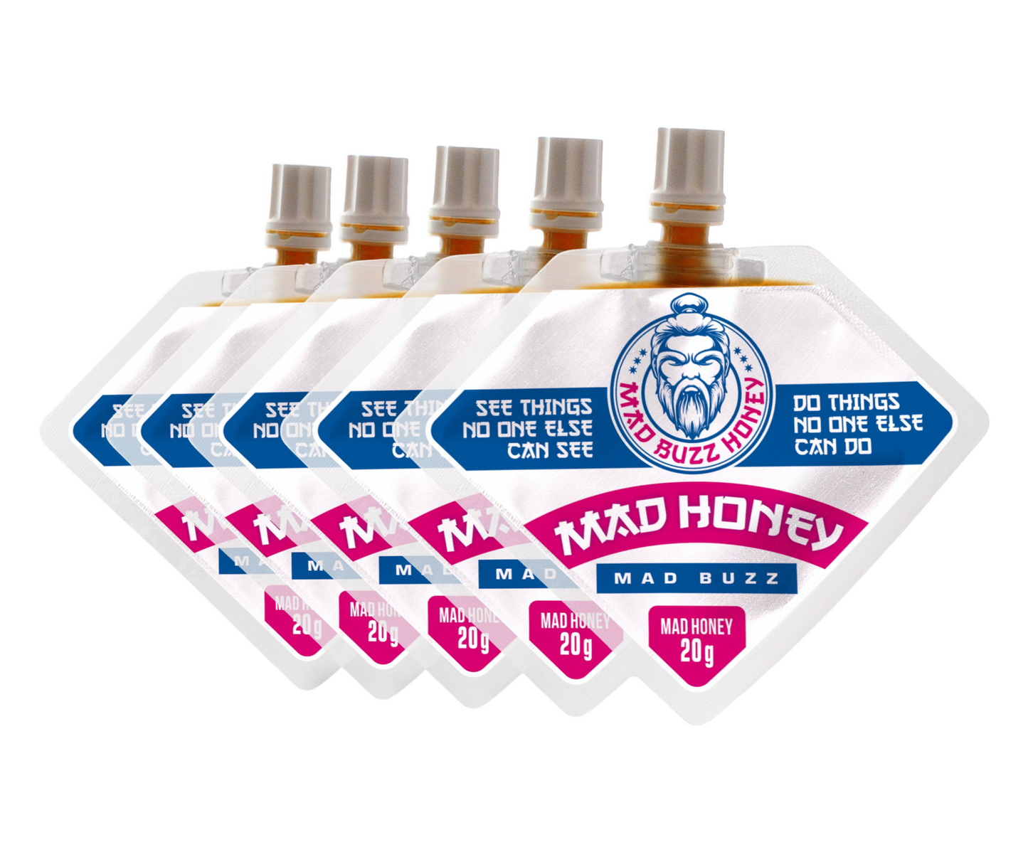 Mad Honey Pouch 5-Pack