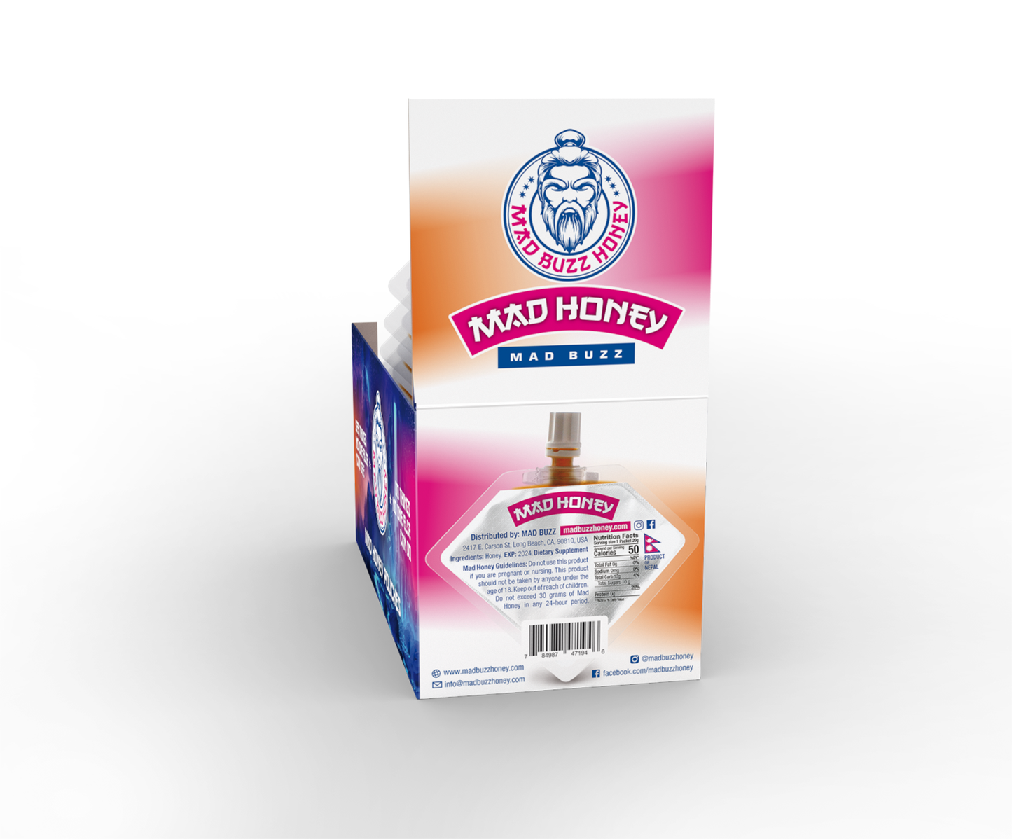 Mad Honey Pouch 12-Pack