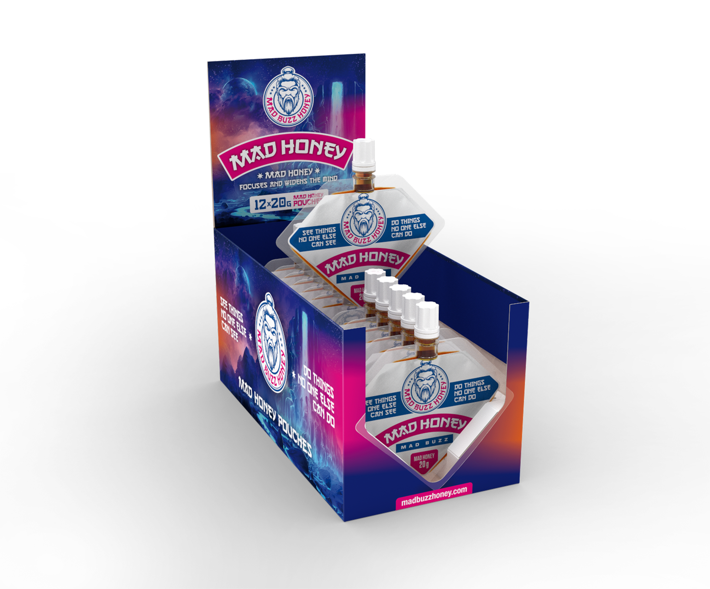 Mad Honey Pouch 12-Pack