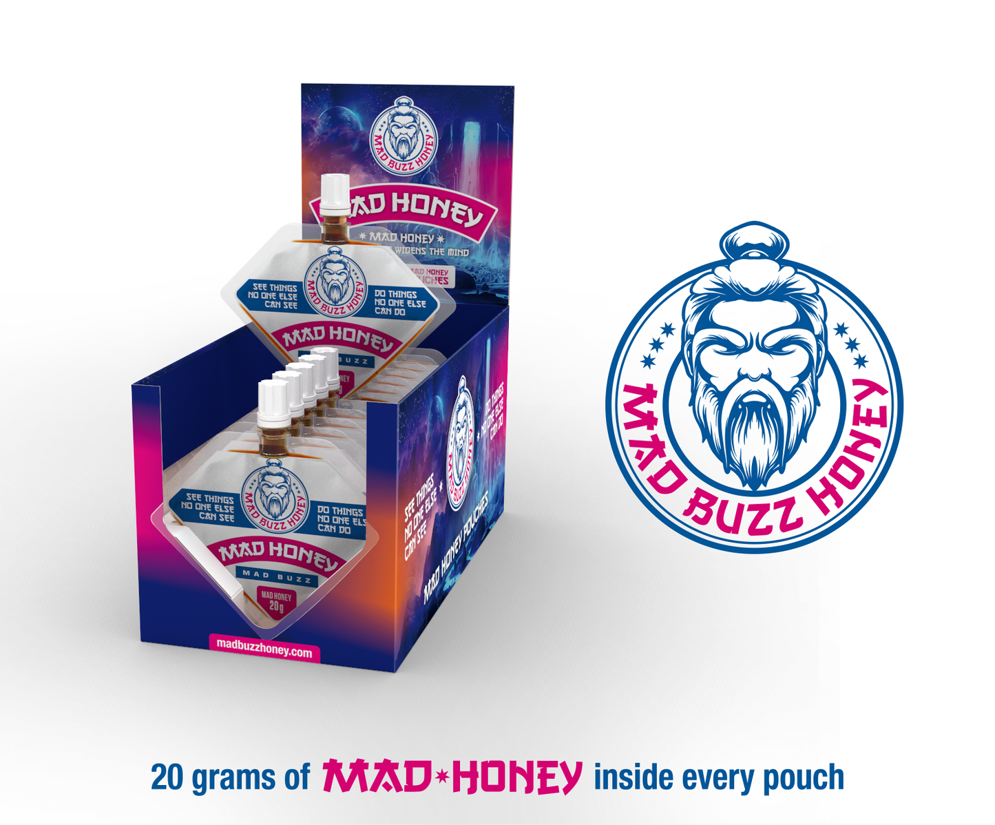 Mad Honey Pouch 12-Pack