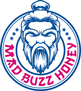 Mad buzz honey mad honey energy logo 