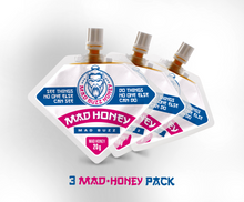 Load image into Gallery viewer, Mad Honey 20g Mad Buzz Pouch - 3 Pack
